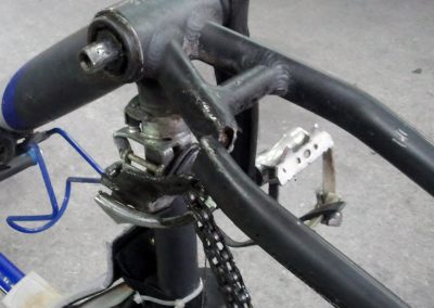 Rotura bici de aluminio
