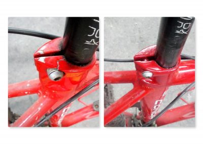 Reparación de cuadros de bicicletas